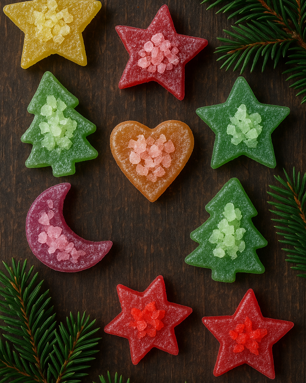 Crystal Candy Xmas Box