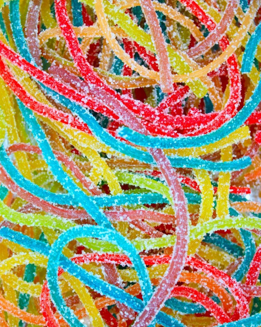 Fizzy Spaghetti Tutti Frutti - Halal Süßigkeiten