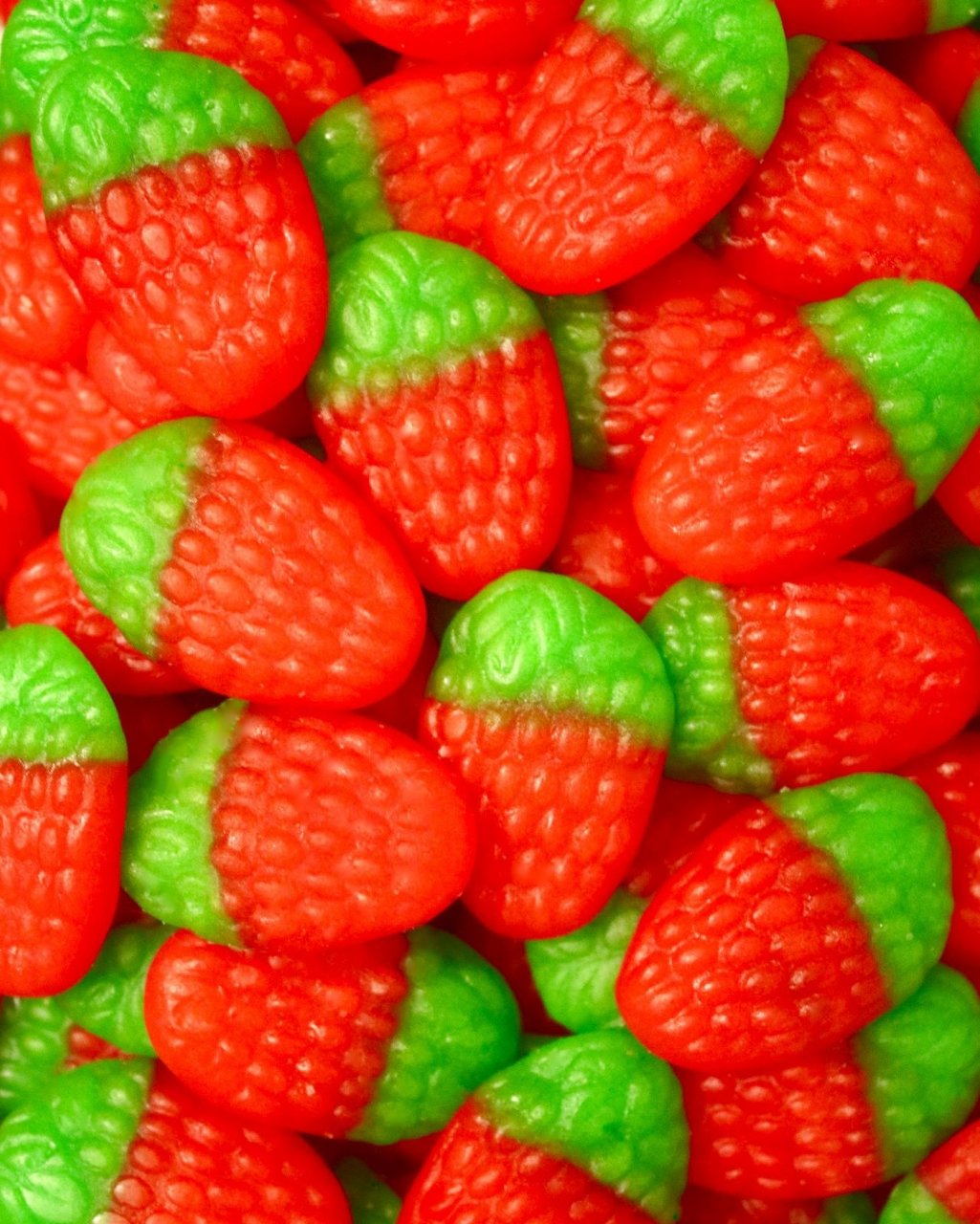 Fruchtige Erdbeeren - Halal Süßigkeiten