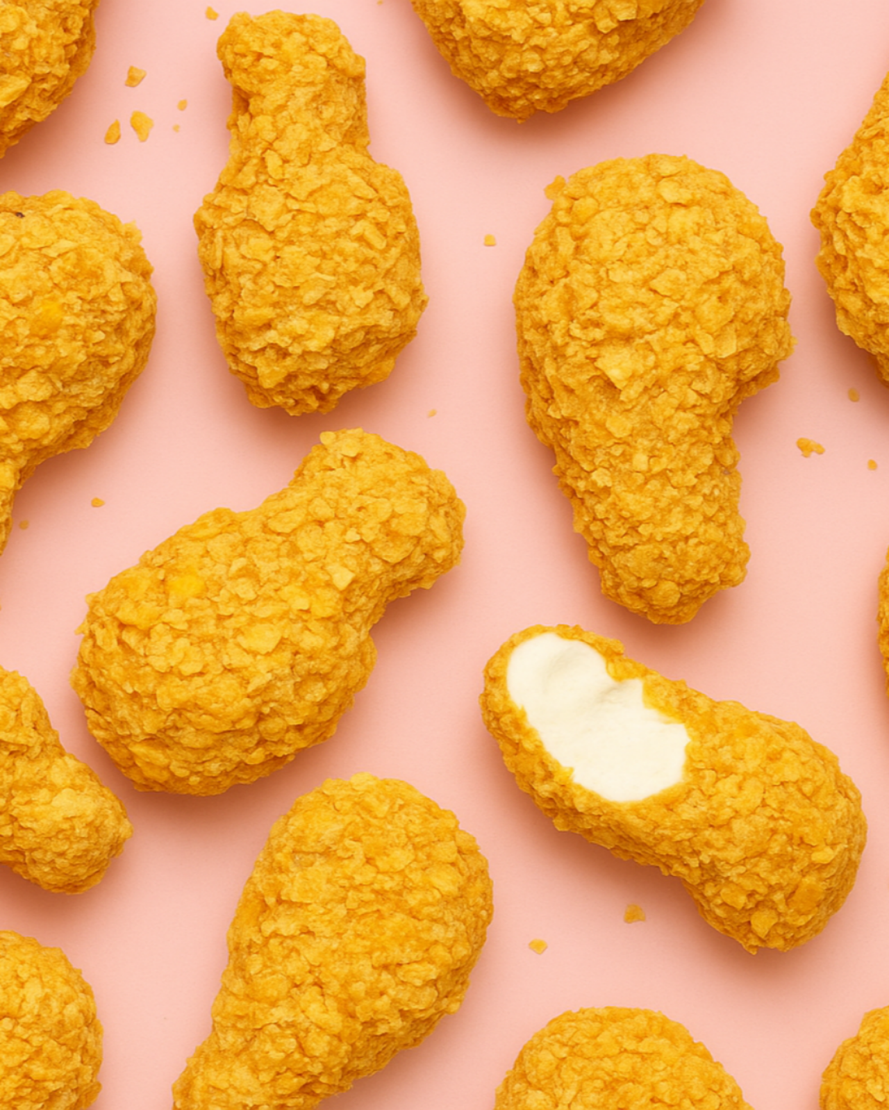 Sweet Chick‘n Marshmallows + Chocolate Dip