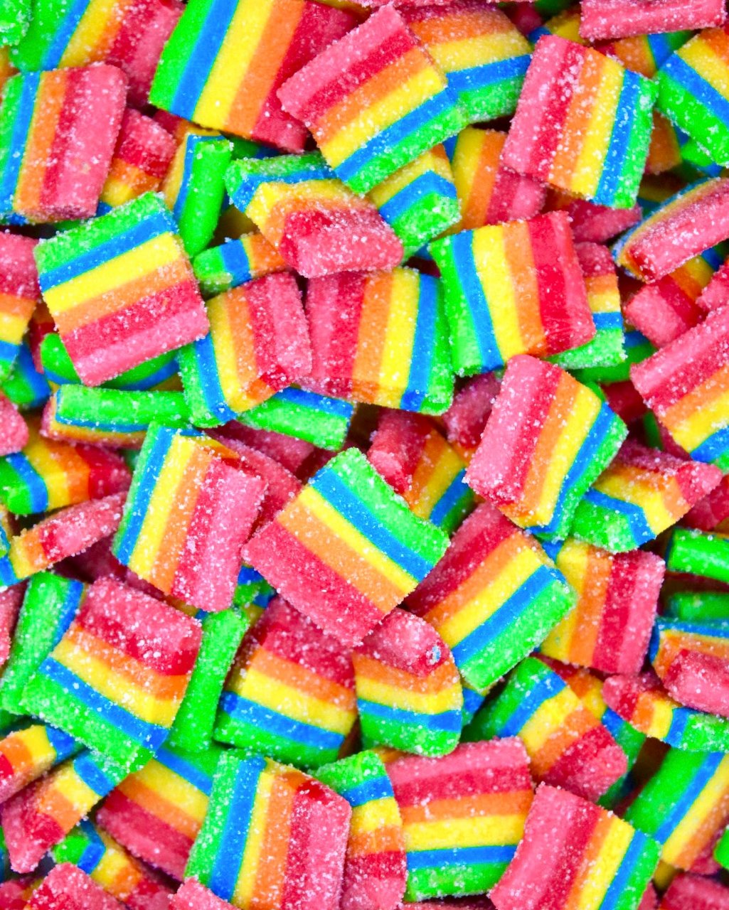 Mini Rainbow Chips - Vegane Süßigkeiten