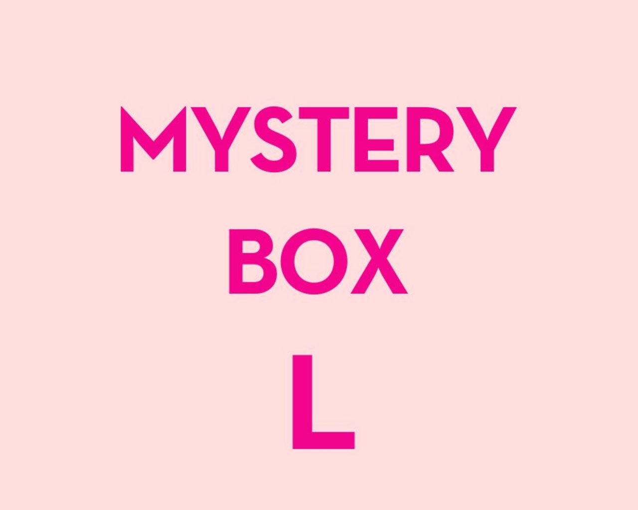 Mystery Box L - Classic, Halal und Vegan