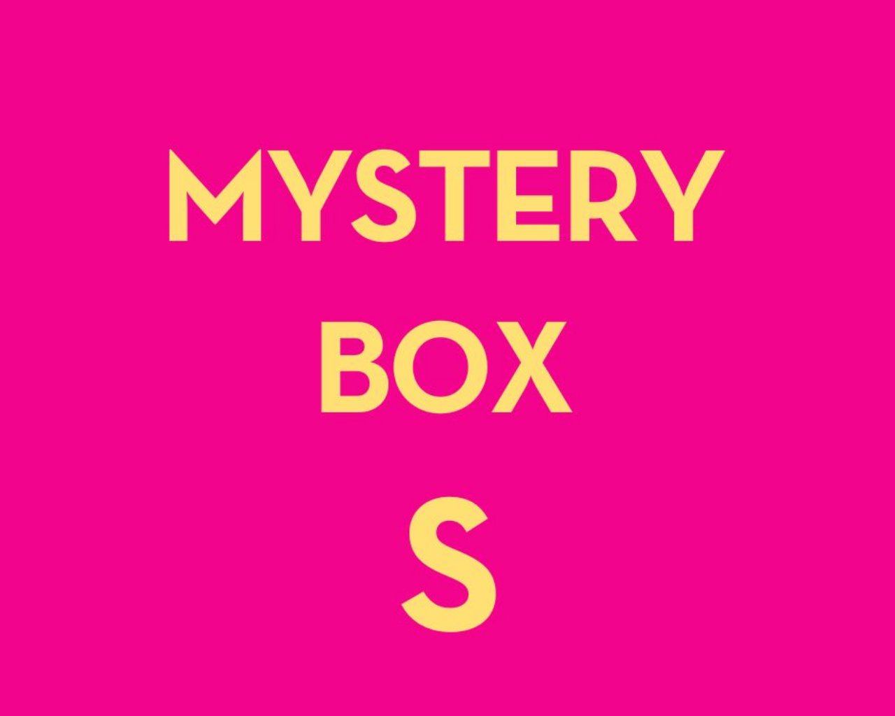 Mystery Box S - Classic, Halal und Vegan