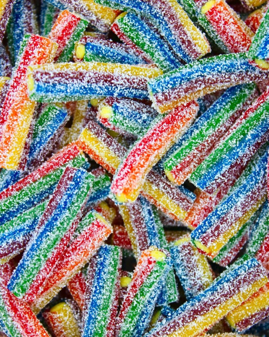 Saure Rainbow Sticks - Halal Süßigkeiten