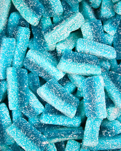 Blue Raspberry Slices - Halal Sweets