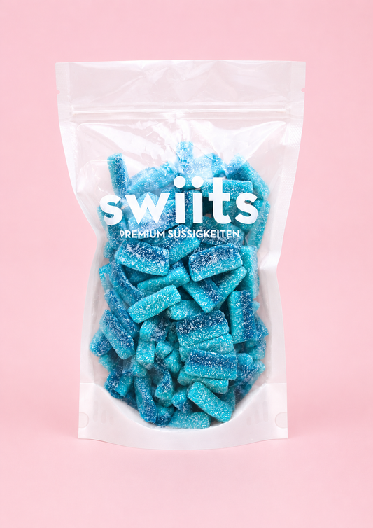 Blue Raspberry Slices - Halal Süßigkeiten