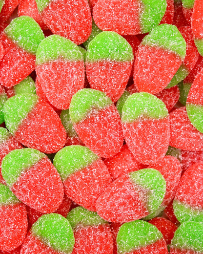Fruchtige Erdbeeren (gezuckert) - Halal Süßigkeiten