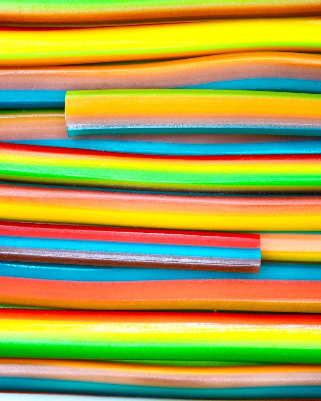 Jumbo Crazy Sticks Rainbow - Halal Süßigkeiten