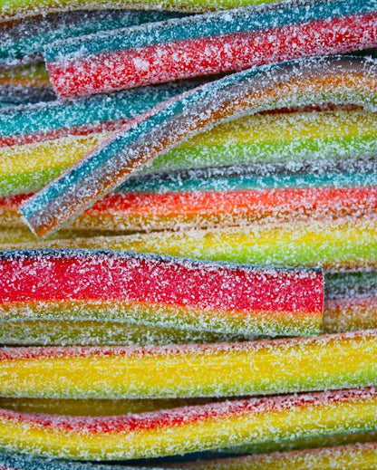 Jumbo Fizzy Sticks Rainbow - Halal Süßigkeiten