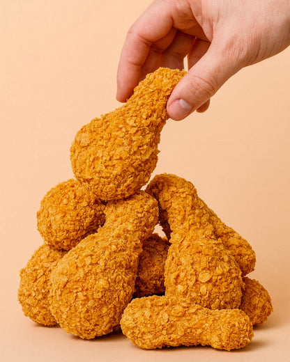 Sweet Chick‘n Marshmallows + Chocolate Dip