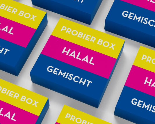 Probier Box Halal 1kg - gemischte Halal Süßigkeiten