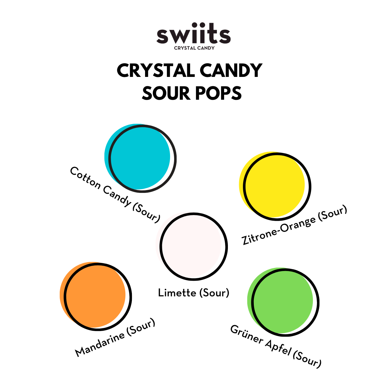 Crystal Candy Sour Pops